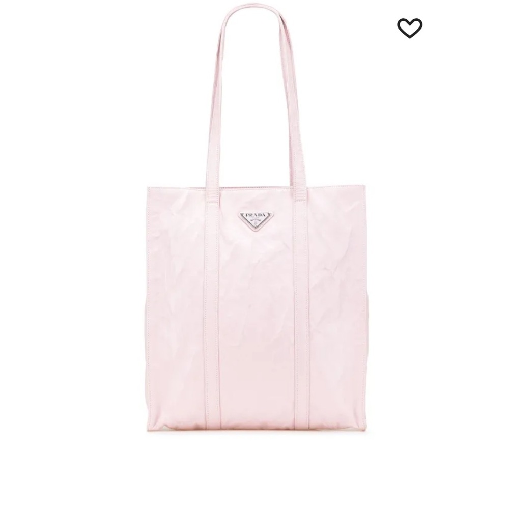 Prada Pink Quilted Tote Bag with Elegant Design - Picture 6 of 6